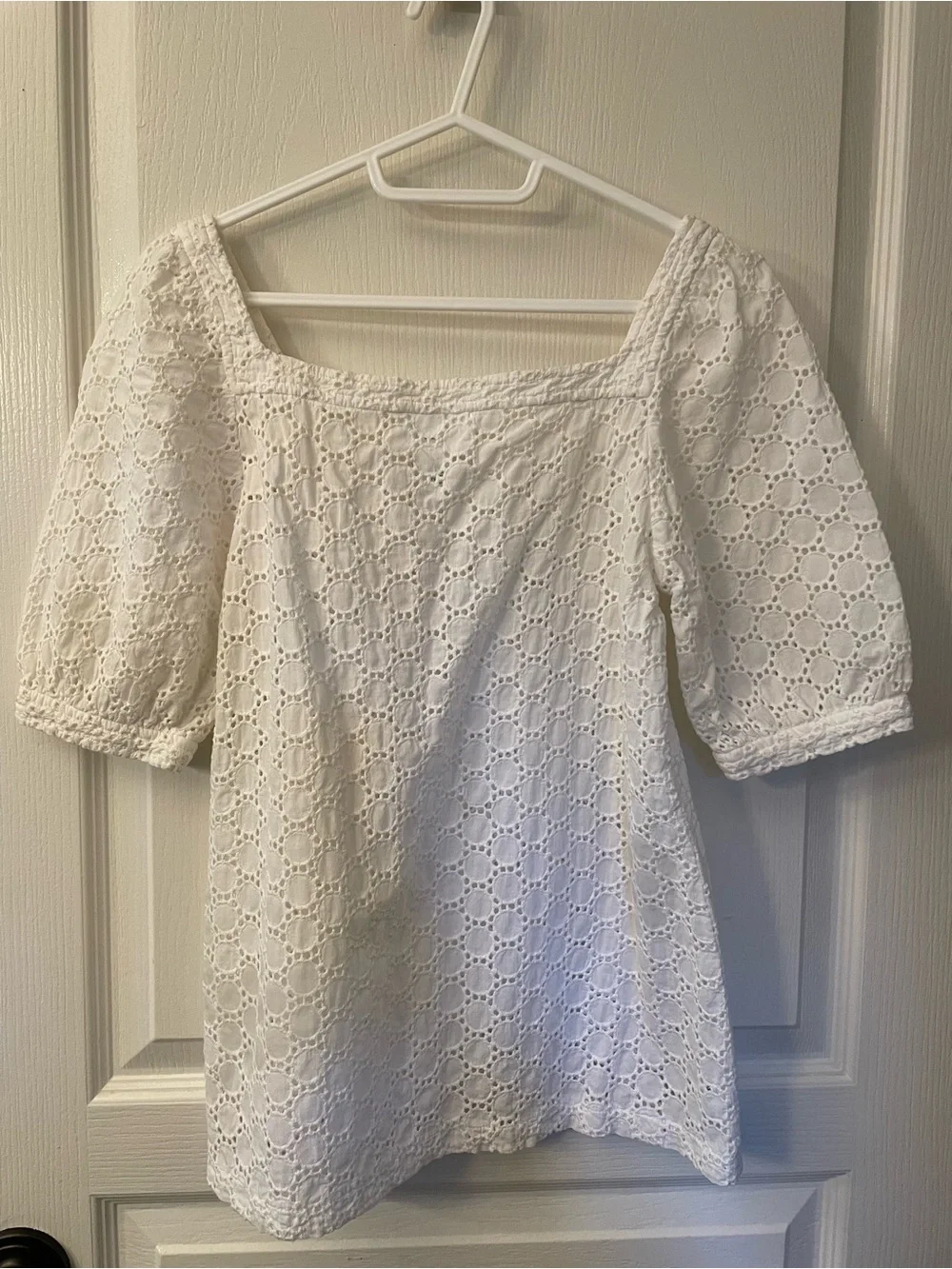 LOFT white cotton